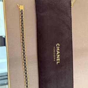 CHANEL Ultra Bracelet — SOLD OUT — Rare 18K Yellow Gold & Black Ceramic